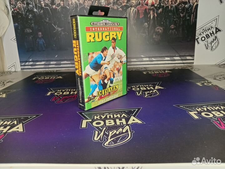 Картриджи sega International Rugby