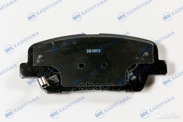 Колодки тормозные дисковые задние D11280MH MK