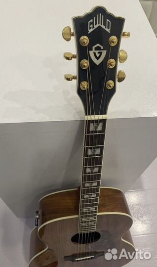 Электроакустическая гитара Guild F50Koa SuperJambo