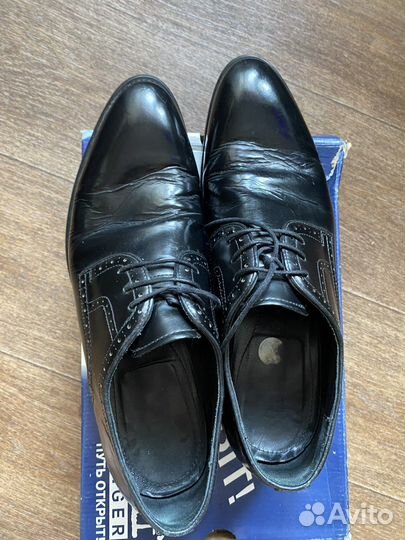 Туфли мужские 45 размер кожаные