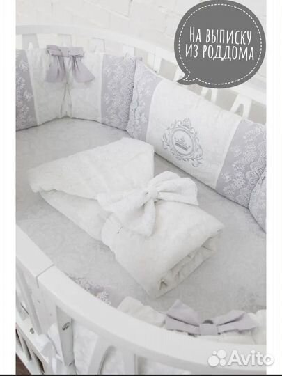 Бортики в детскую кроватку