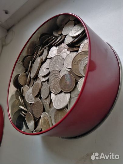 Монеты СССР 3кг. авито доставка