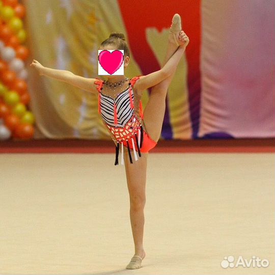 Купальник для художественной гимнастики рост 116