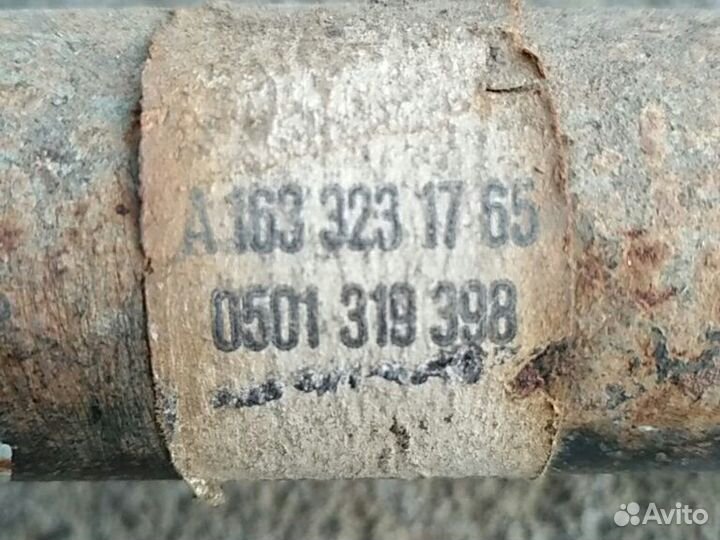 Стабилизатор передний Mercedes W163 A163 ML 163