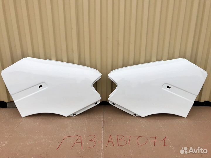 Крылья на Газель старого образца цвет Белый 202