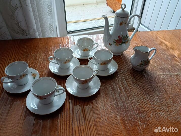 Сервиз кофейный гдр