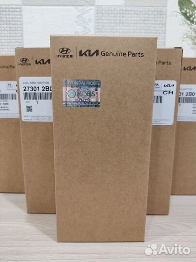 Катушка зажигания kia rio, Hyundai Solaris