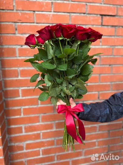 Букет 15 роз. Розы Голландия Цветы доставка