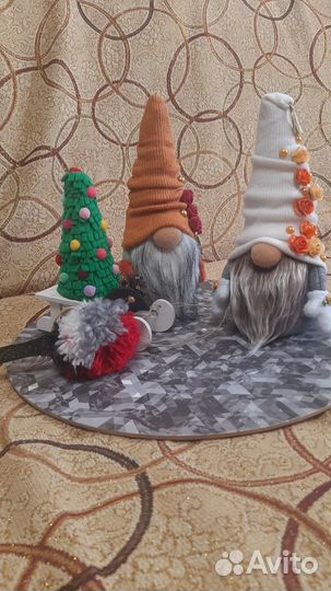 Гном интерьерный 2шт