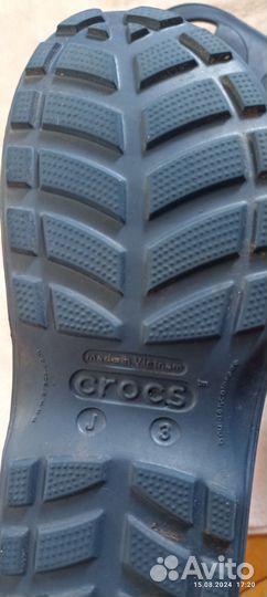 Резиновые сапоги crocs J 3