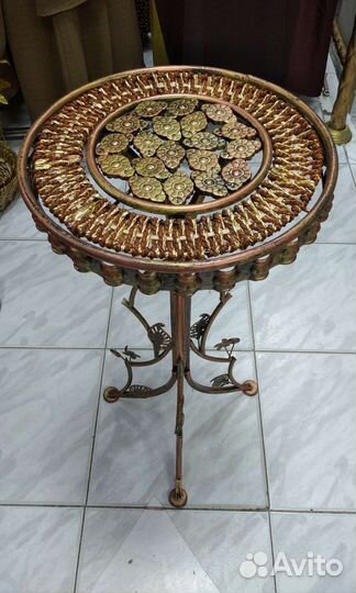 Подставка Иран бронза оригинал кованый эксклюзив