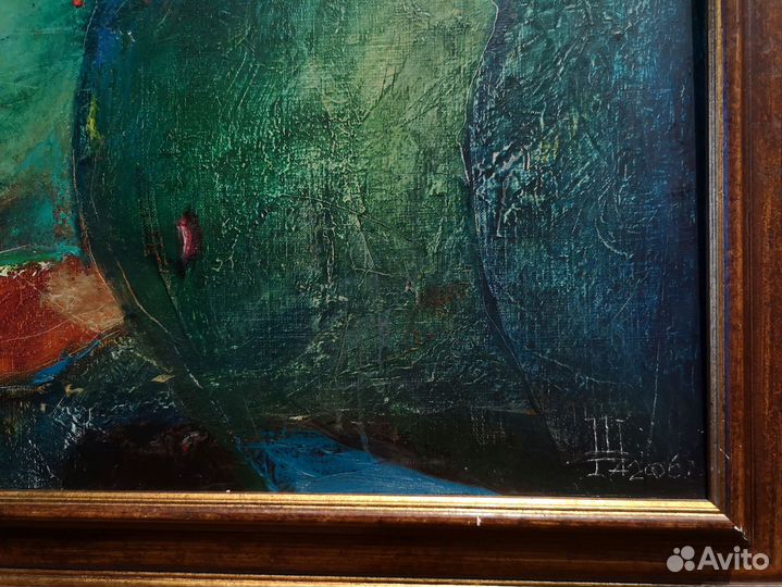 Картина «Жокей». Холст/масло. 2006 г. 60х90