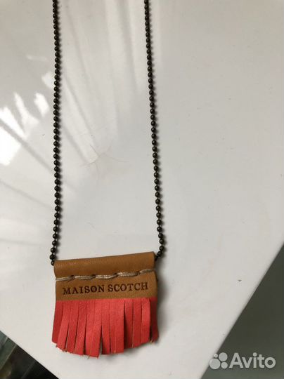 Украшение подвеска на цепочке Maison Scotch