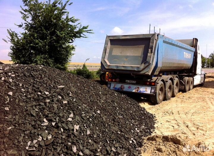 Щебень вторичный с доставкой