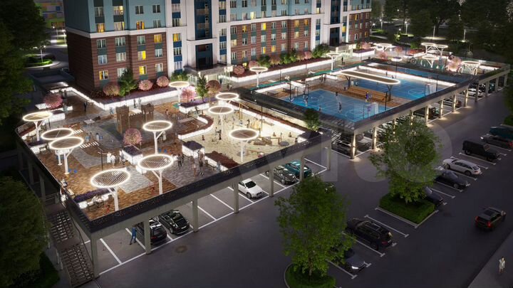 2-к. квартира, 69,3 м², 2/25 эт.