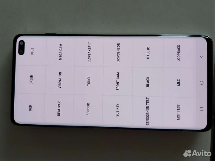 Samsung galaxy s10 plus дисплей