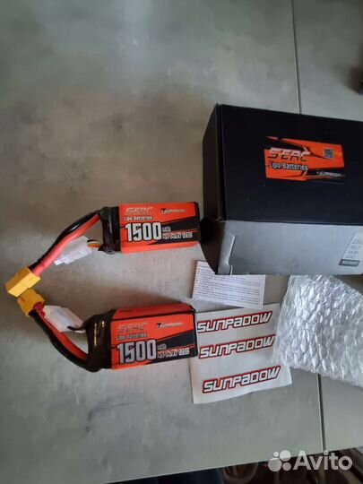 Аккумуляторы 2шт. fpv квадрокоптер 4s 120c