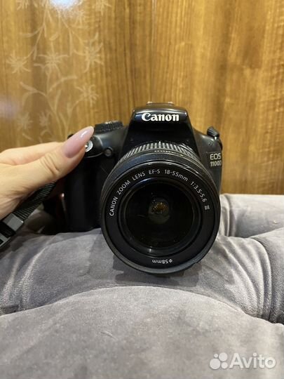 Зеркальный фотоаппарат canon 1100d