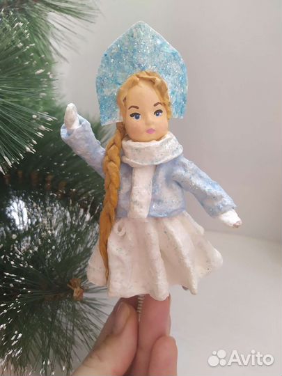 Елочная игрушка Снегурочка