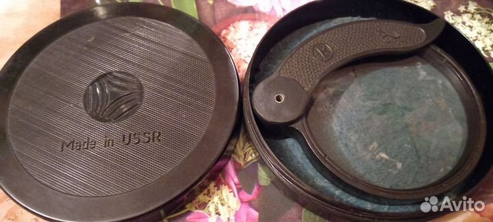 Лупа СССР в круглой коробке