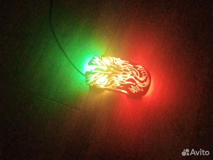 Игровая мышка с подсветкой