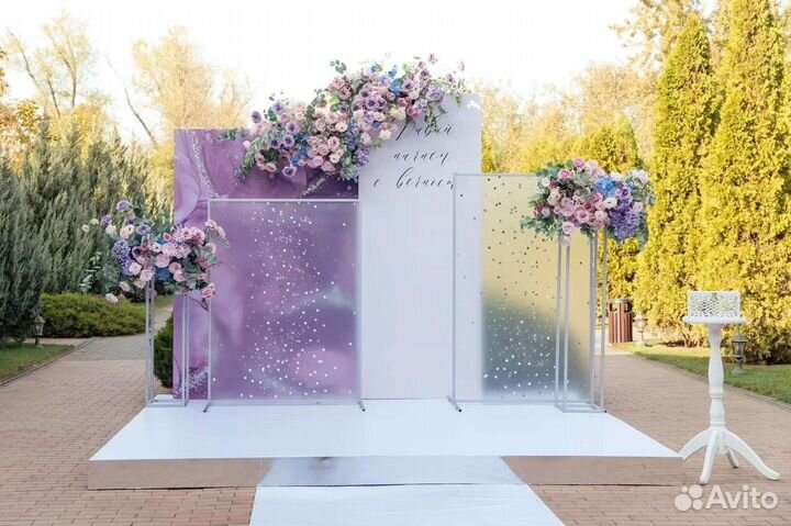 Оформление свадеб,декор, фотозона
