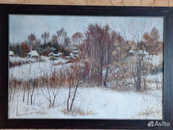 Картина маслом на холсте 