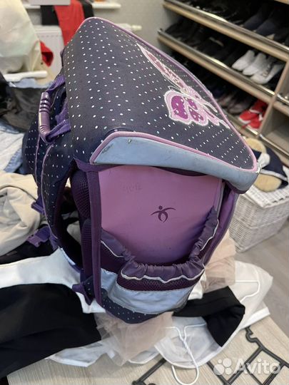 Школьный рюкзак девочки, отдам за шоколадку