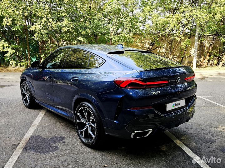 BMW X6 3.0 AT, 2021, 300 км