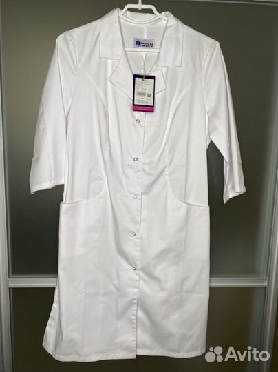 Медицинский халат новый 46