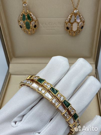 Bvlgari serpenti браслет