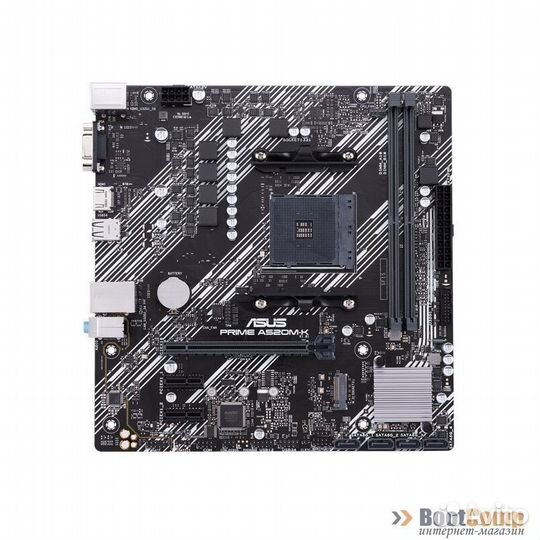 Материнская плата asus prime A520M-K