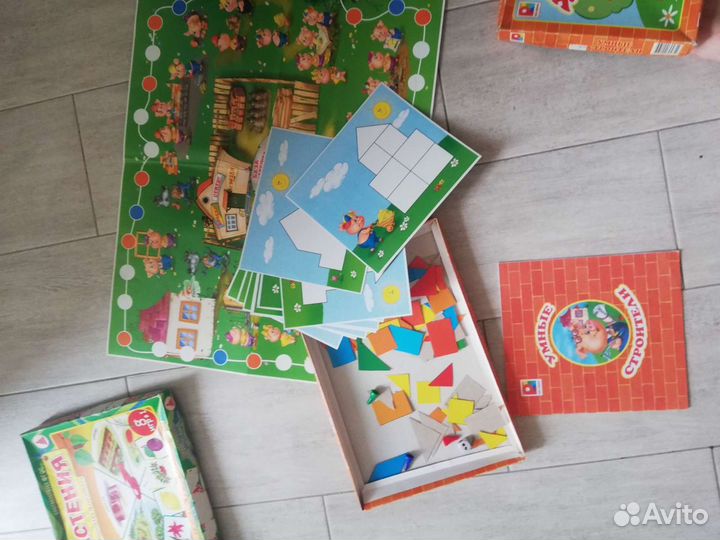 Игры детские с 3 х до 6 пакетом