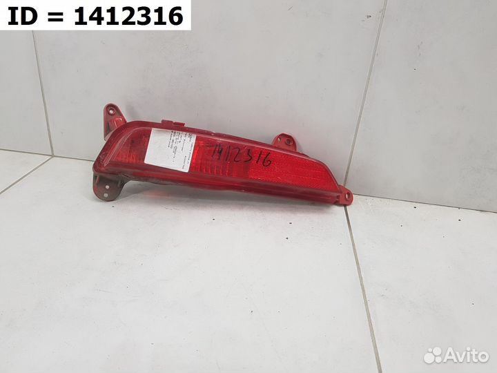 Фонарь заднего бампера левый Hyundai Creta