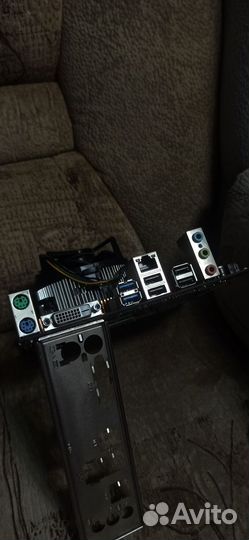 Материнская плата 1155 с процессором g4560