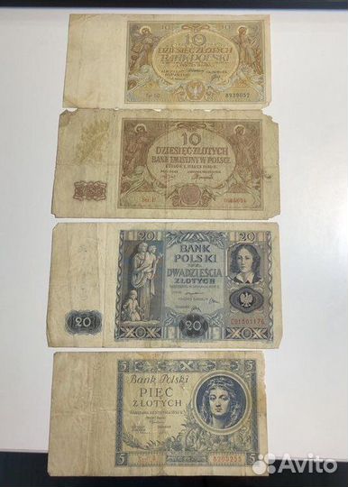 Банкноты Польши