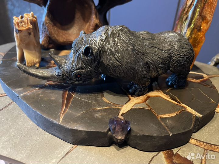 Палеонтология. Шертистый. rhinoceros