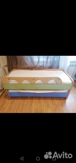 Детская кровать выдвижная
