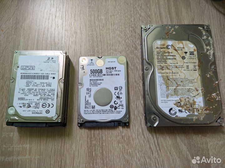 Жесткие диски 250\320\500