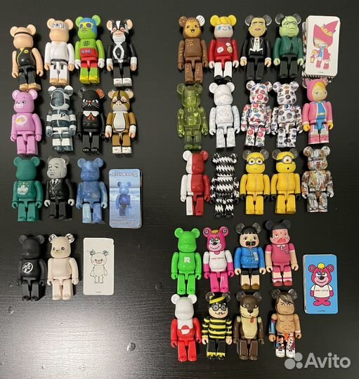 Мишки Bearbrick Series 38, 39, 42, 43