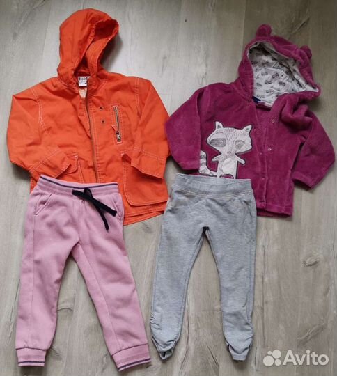 Одежда брендовая фирменная для девочки 1-3 года