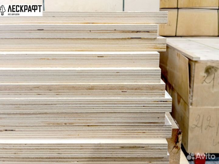 Фанера фсф 15*1220*2440 мм сорт 3/3 хвойная