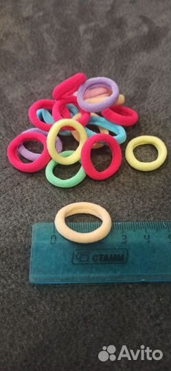 Резинки для волос набор 100 штук