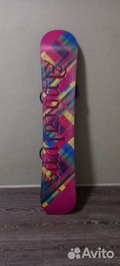 Сноуборд Apocalyps 147cm+крепления Flux