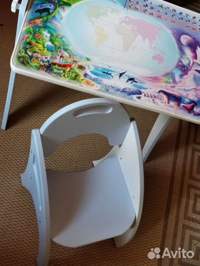 Стол-мольберт-доска стул комплект детский