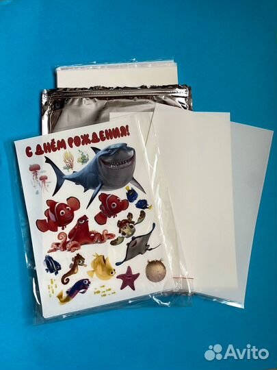 Сахарная бумага. Сахарная картинка. Пищевая печать