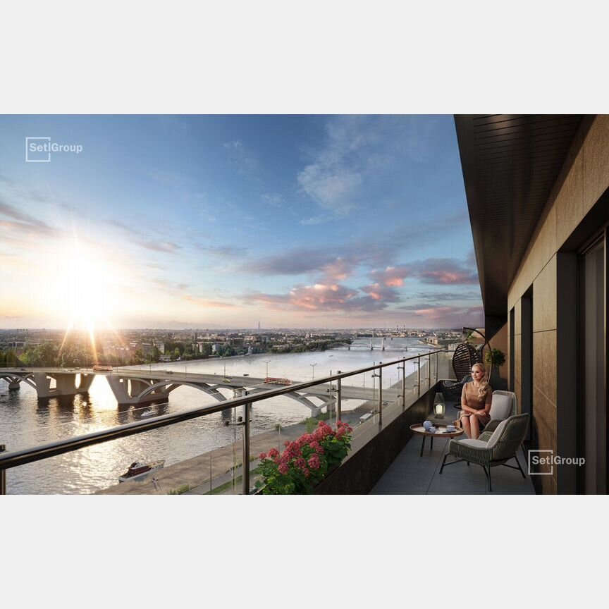 3-к. квартира, 84,8 м², 2/12 эт.