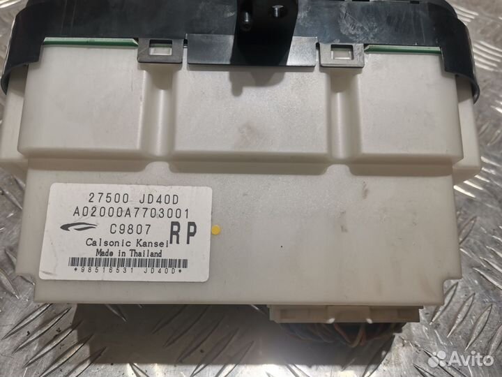 Блок упр климатконтролем Nissan Qashqai J10