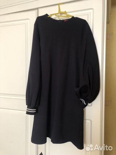 Платье школьное б/у,школьные вещи пакетом