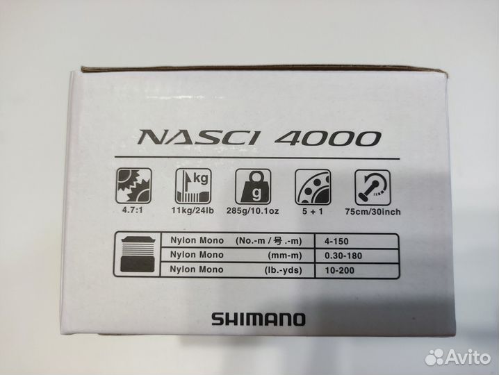 Катушка Shimano Nasci 4000
